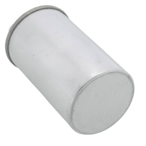 Nordyne 01-0262 capacitor - side view (Voltage: 370V; MFD: 30/3)