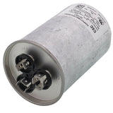 Nordyne 01-0273 capacitor - detail view (Voltage: 370V; MFD: 50/7.5)