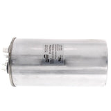 Nordyne 01-0278 capacitor - detail view (Voltage: 370V; MFD: 70/7.5)