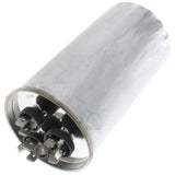 Nordyne 01-0278 capacitor - front view (Voltage: 370V; MFD: 70/7.5)