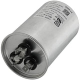 Nordyne 01-0292 capacitor - detail view (Voltage: 440v; MFD: 40/7.5)