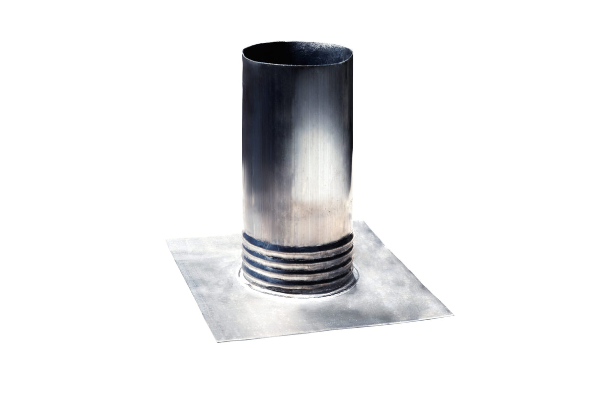 Mayco Industries Inc 4-in x 10-in Lead Vent and Pipe Flashing, 15-in x 15-in Base