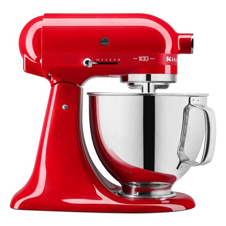 100-Year Limited Edition Queen of Hearts 5 Qt. 10-Speed Passion Red Stand Mixer