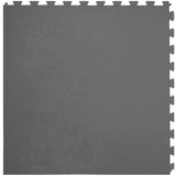 Perfection Floor Tile LeatherLook 6-Piece 20-in x 20-in Dark Gray Leather Interlocking Floor Tiles (16.7-sq ft)