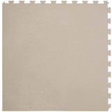 Perfection Floor Tile LeatherLook Interlocking Floor Tile, 6-Pack, 20-in x 20-in x 0.25-in, Buck/Satin Vinyl/Plastic