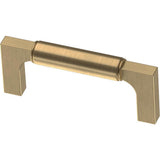 Artesia 8-13/16 in. (224mm) Center-to-Center Champagne Bronze Drawer Pull - Super Arbor