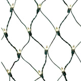 GE String-A-Long 6-ft x 4-ft Constant White Incandescent Mini Plug-In Christmas Net Lights