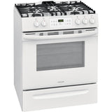 Frigidaire 30-in 5 Burners 5-cu ft Self-Cleaning Freestanding Gas Range (EasyCare Stainless Steel) - Super Arbor