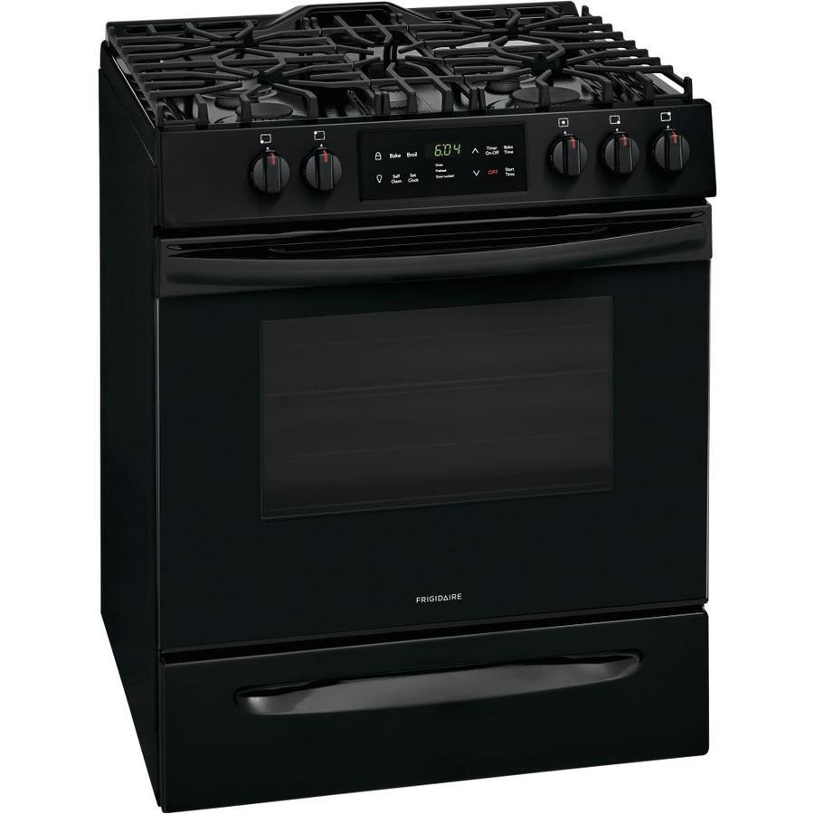 Frigidaire 30-in 5 Burners 5-cu ft Self-Cleaning Freestanding Gas Range (EasyCare Stainless Steel) - Super Arbor