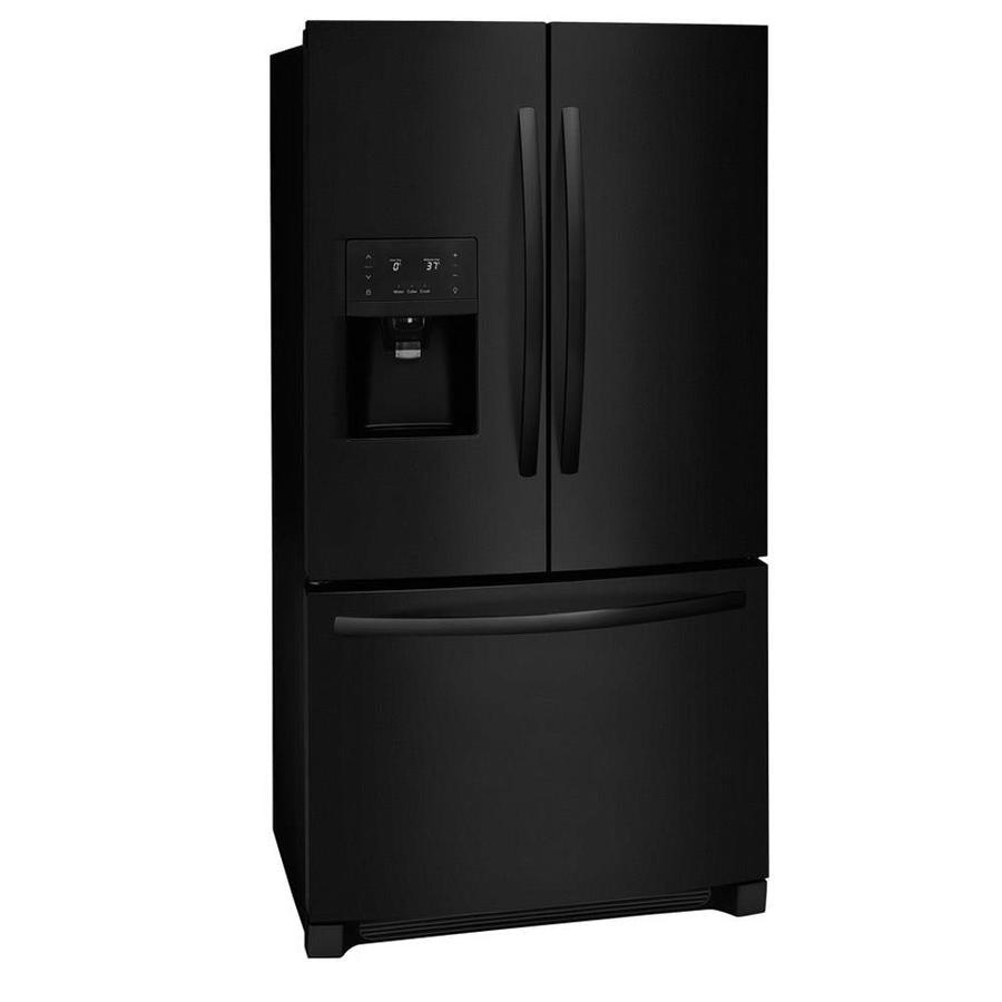 Frigidaire 26.8-cu ft French Door Refrigerator with Ice Maker (Black Stainless Steel) ENERGY STAR - Super Arbor