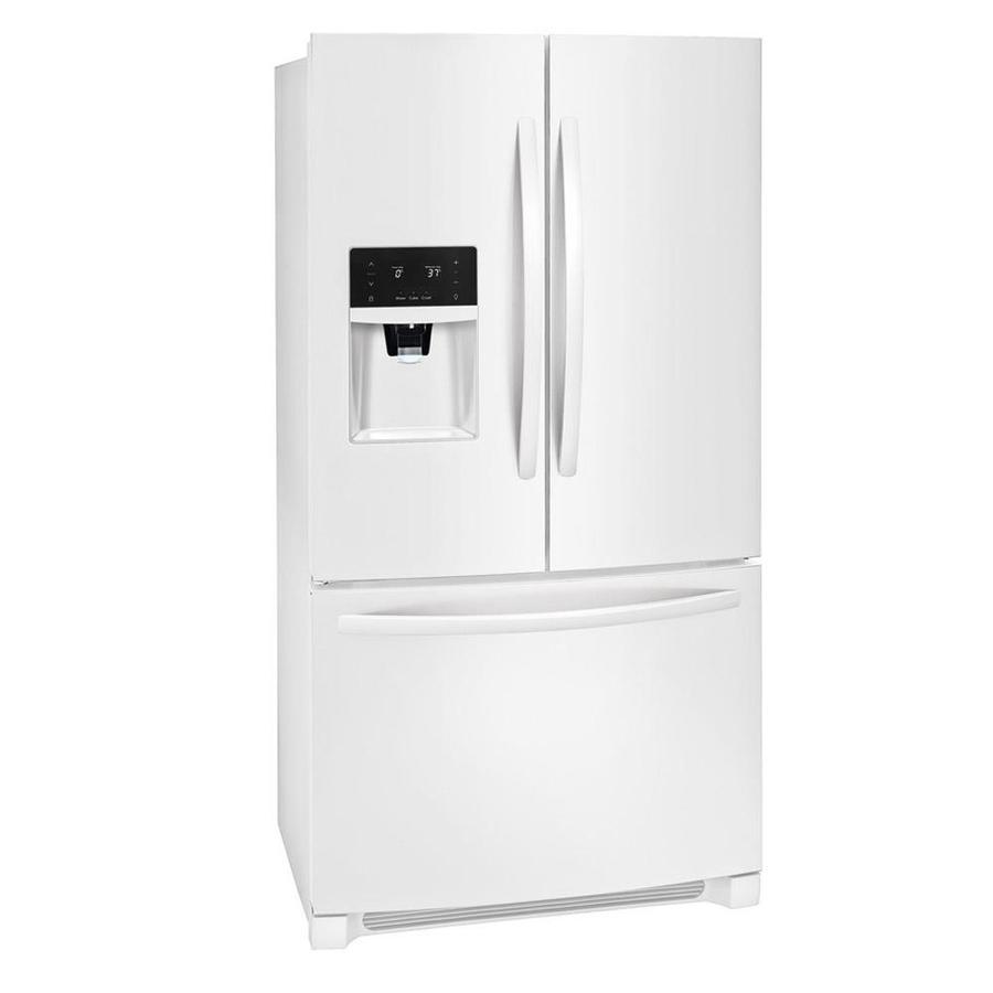 Frigidaire 26.8-cu ft French Door Refrigerator with Ice Maker (Black Stainless Steel) ENERGY STAR - Super Arbor