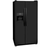 Frigidaire 22-cu ft Side-by-Side Refrigerator with Ice Maker (EasyCare Stainless Steel) - Super Arbor