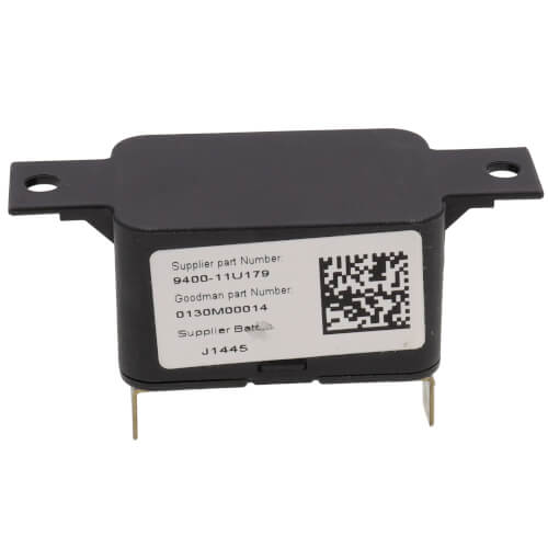 Goodman-Amana 0130M00014 motor - side view (Voltage: 240V; Product Type: Motor)