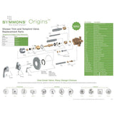 Origins Temptrol Single-Handle 1-Spray Tub and Shower Faucet in Chrome (Valve Included) - Super Arbor