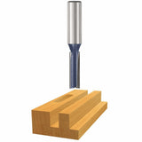 Bosch 3/8-in Carbide-Tipped Straight Router Bit, 1/2-in Shank, 1-1/4-in CEL
