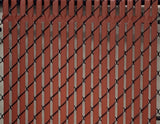 Pexco 5-ft H x 1-in W Redwood Hdpe Chain Link Fence Slat 82-Pack