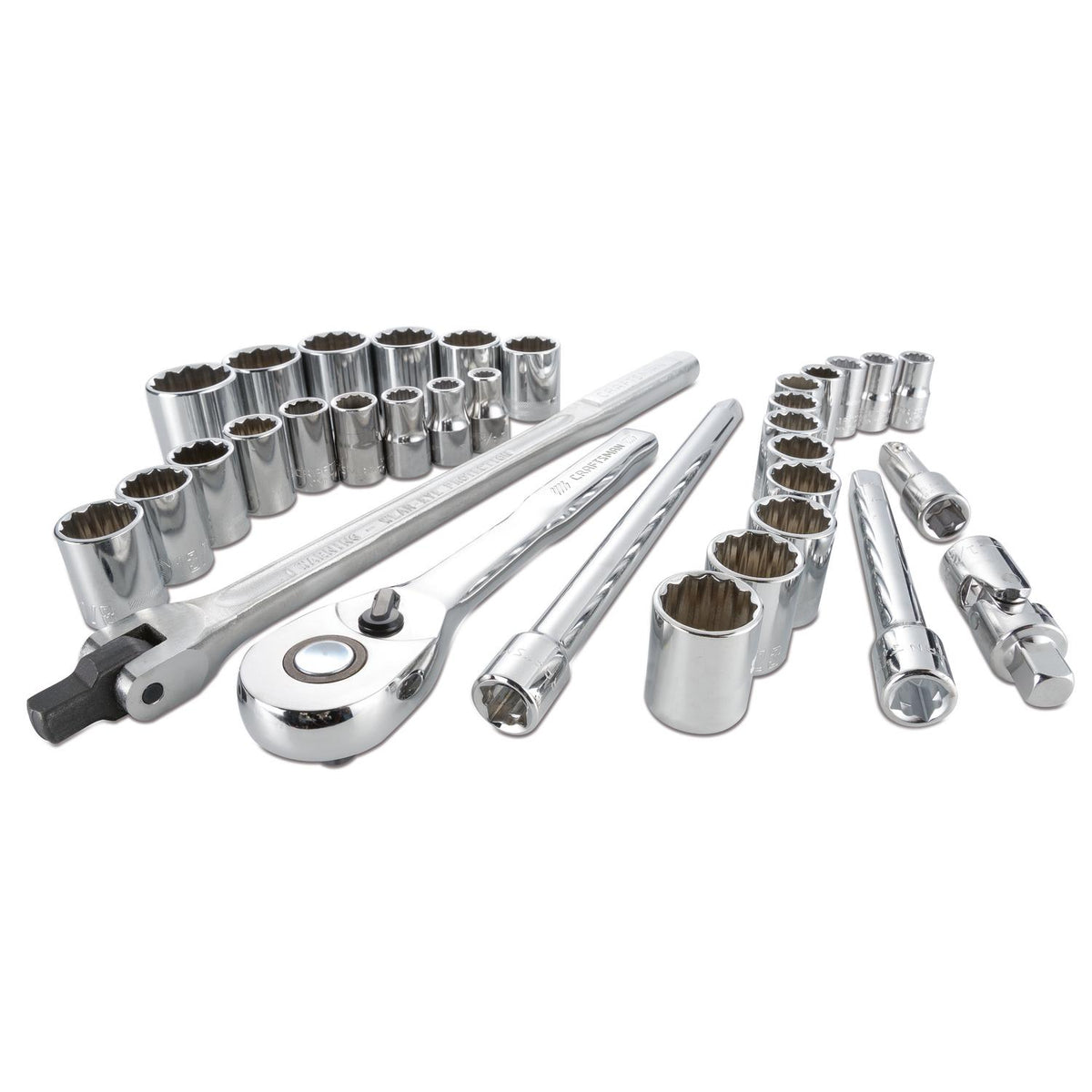Craftsman 33-Piece 1/2 in. Drive Metric and SAE Mechanic's Tool Set