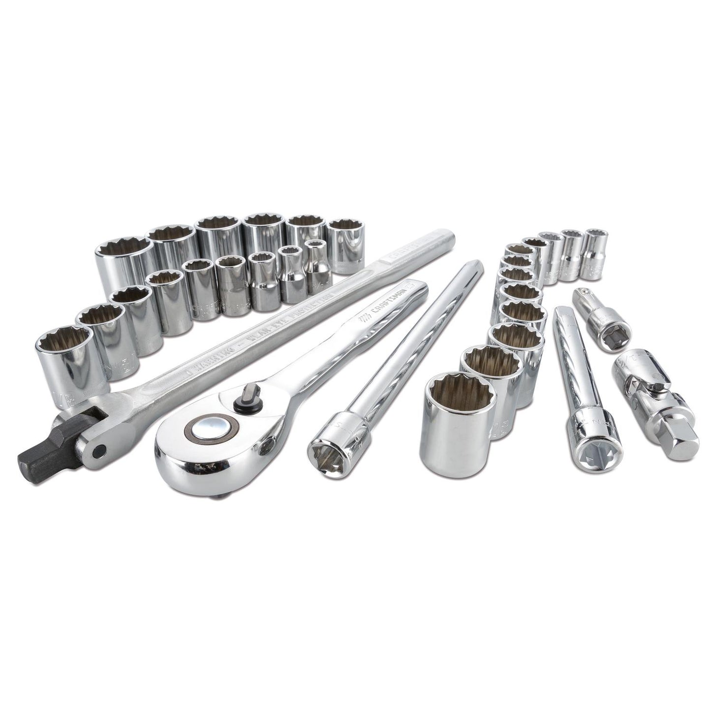 Craftsman 33-Piece 1/2 in. Drive Metric and SAE Mechanic's Tool Set
