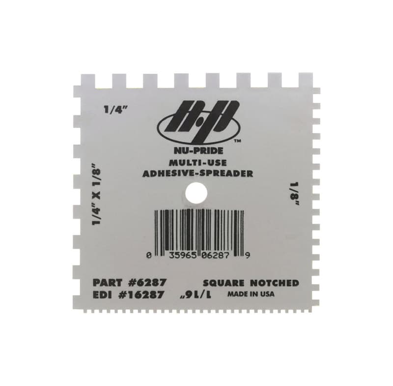 Marshalltown QLT 4 in. x 4 in. Plastic Square-Notched Spreader