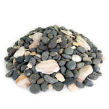 Southwest Boulder & Stone 1.0 cu. ft. 1 in. to 2 in. Buff Mexican Beach Pebble Smooth Round Rock for Gardens, Landscapes and Ponds - Super Arbor