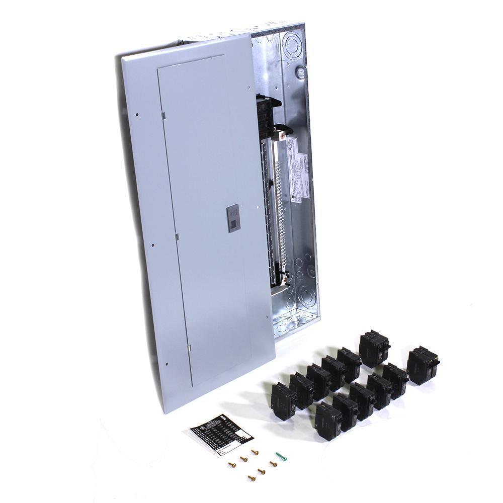 PowerMark Gold 200 Amp 32-Space 40-Circuit Indoor Main Breaker Value Kit Includes Select Circuit Breakers - Super Arbor