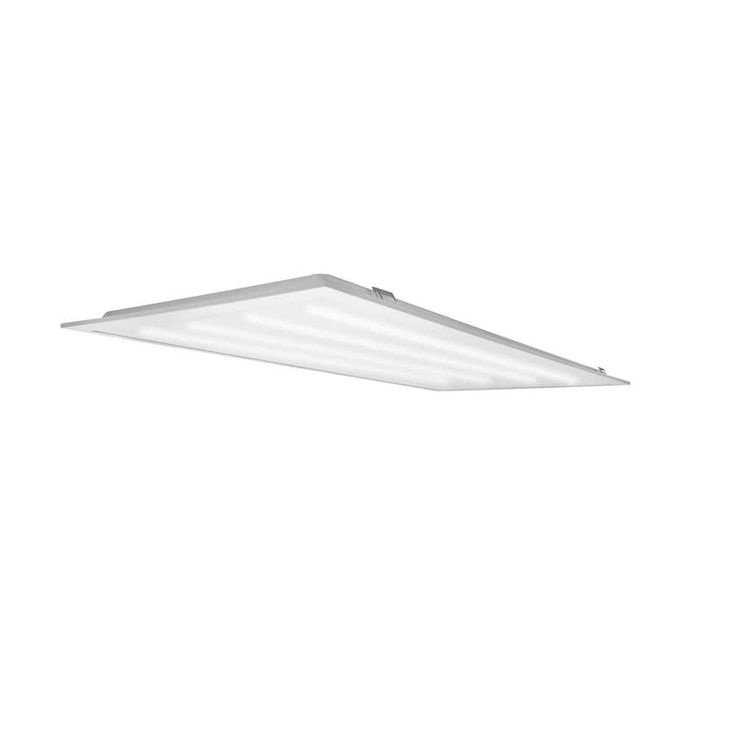 Commercial Electric 2 ft. x 4 ft. 128-Watt Equivalent Integrated LED High Output Prismatic Lens White Troffer, 3500K/4000K/5000K