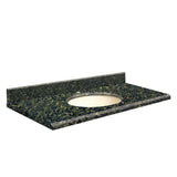 Transolid 37-in Manchester Square Quartz Single Sink Bathroom Vanity Top with Backsplash