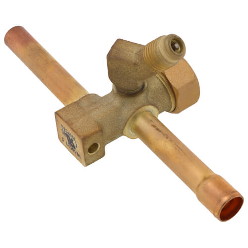 Goodman-Amana 0151R00187S valve - side view (Product Type: HVAC Part)