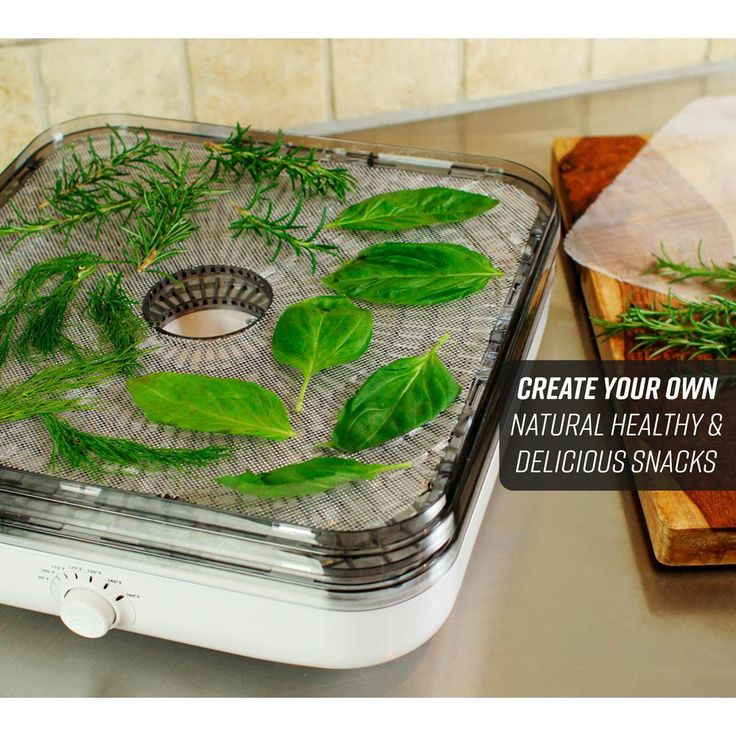 5-Tray White Turbo Food Dehydrator