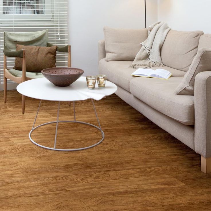 Congoleum ArmorCore LC Oak Run 12-ft W Cut-to-Length Marsh Brown Wood Look Low-Gloss Finish Sheet Vinyl