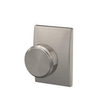 Custom Bowery Satin Nickel Century Trim Combined Interior Door Knob - Super Arbor