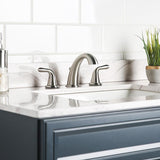 Project Source Chrome 2-handle Widespread WaterSense Bathroom Sink Faucet with Drain - Super Arbor