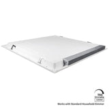 Commercial Electric 2 ft. x 2 ft. LED Flat Panel 40K 30 Lumens Standard Dimming