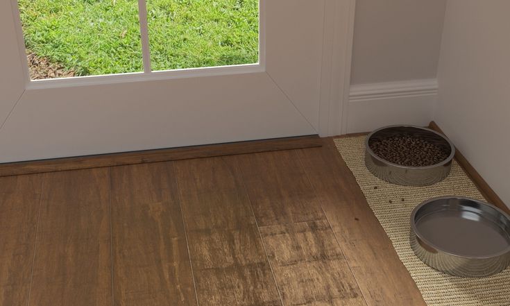 CALI Bamboo Java 0.37-in T x 2.13-in W x 72-in L Solid Wood Threshold