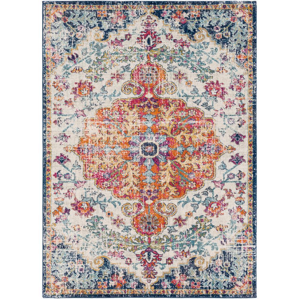 Demeter Ivory 8 ft. x 10 ft. Abstract Area Rug - Super Arbor