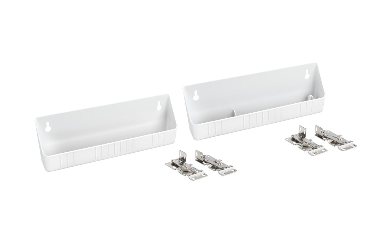 Rev-A-Shelf 11-in W x 3-in H 1-Tier Door/Wall Mount Plastic Tip-Out Tray