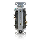 Decora Plus 20 Amp Industrial Grade Duplex Outlet, White - Super Arbor