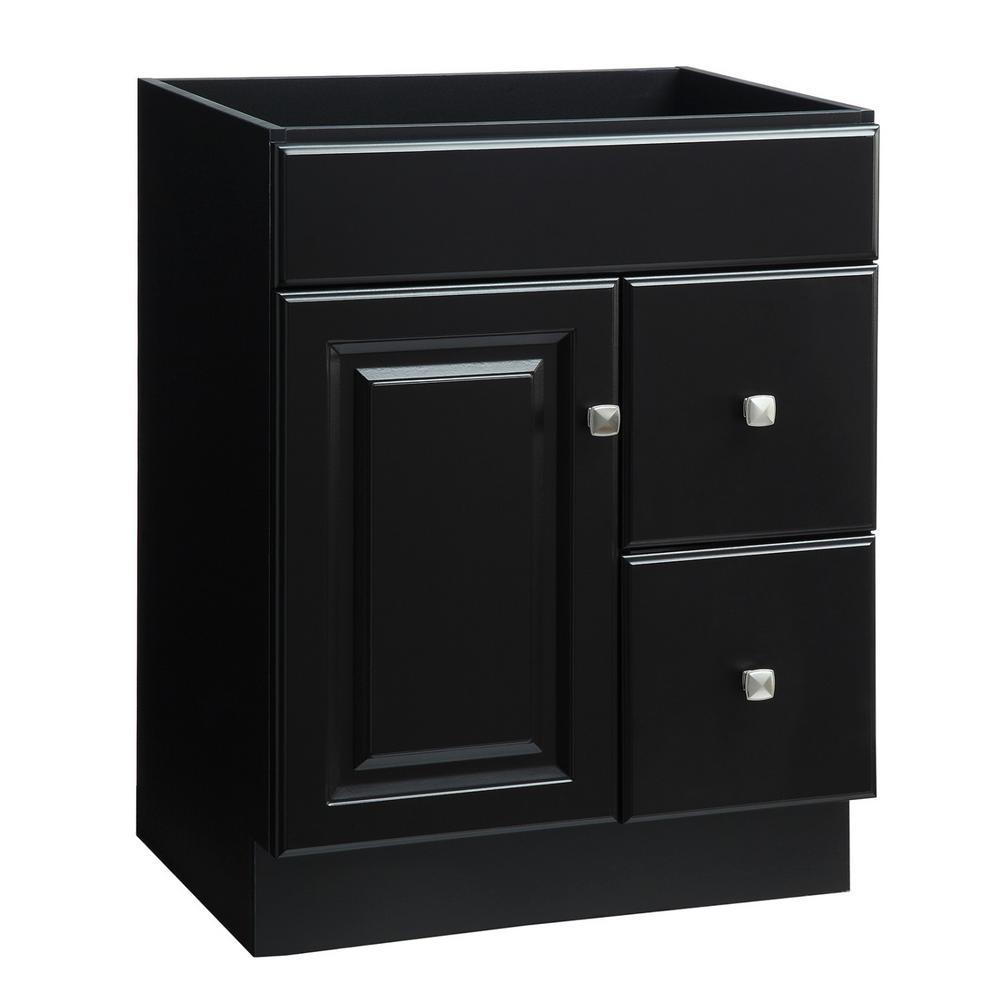 Wyndham 30 in. W x 18 in. D Unassembled Bath Vanity Cabinet Only in White Semi-Gloss