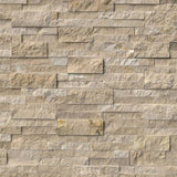 Durango Cream Split Face Ledger Panel 6 in. x 24 in. Travertine Wall Tile (10 cases / 60 sq. ft. / pallet)