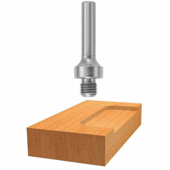 Bosch High-Speed Steel Arbor Lock Mortising Router Bit, 1/4-in Shank