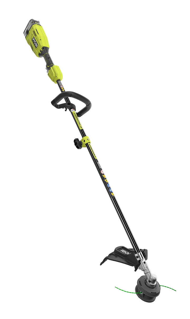 RYOBI ONE+ 18V Brushless Attachment-Capable Cordless String Trimmer (Tool-Only)