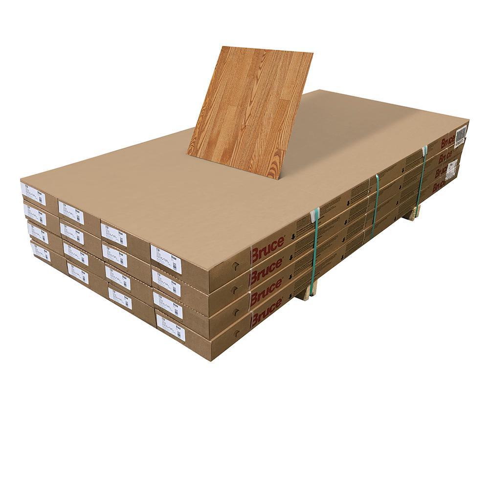 Bruce Plano Marsh Oak 3/4 in. Thick x 2-1/4 in. Wide x Varying Length Solid Hardwood Flooring (320 sq. ft. / pallet) - Super Arbor