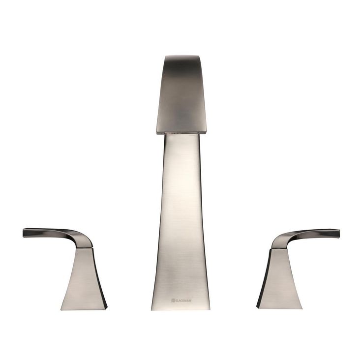 Leary Curve 2-Handle Deck-Mount Roman Tub Faucet in Brushed Nickel