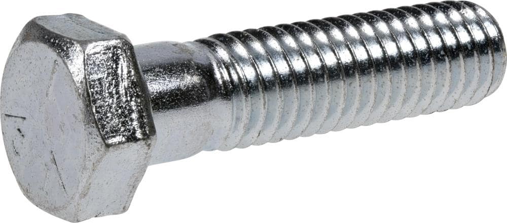 Hillman 1/4 in. Diameter x 2 in. Length Zinc-Plated Steel Hex Bolt, 100-Pack