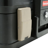0.24 cu. ft. Molded Fire Resistant and Waterproof Portable Chest with Carry Handle, Key and Double Latch Lock