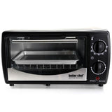 Better Chef 2-Slice Black Convection Toaster Oven (700-Watt)