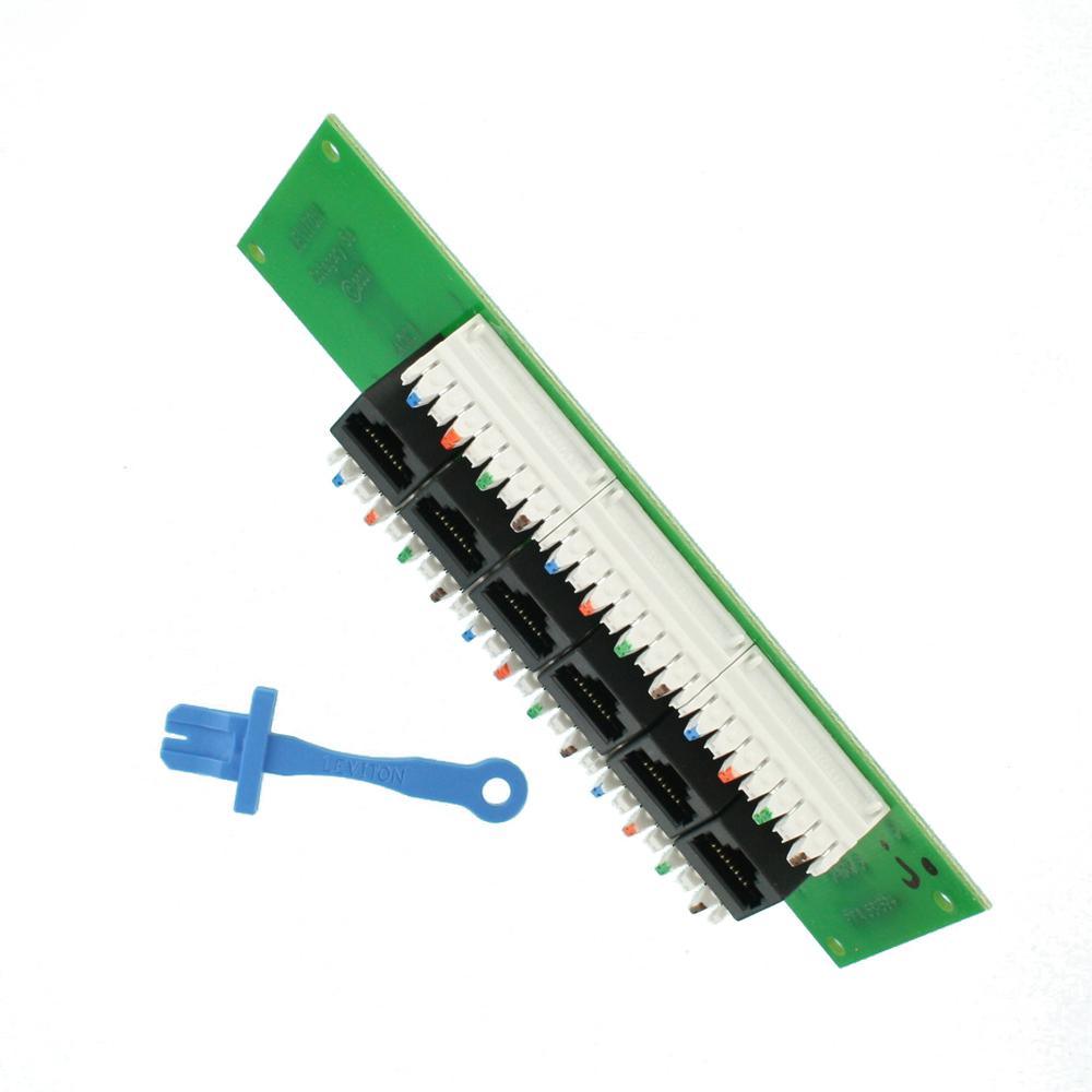 1x6 Cat5E Voice and Data Expansion Board - Super Arbor