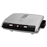 100 sq. in. Silver Indoor Grill with Removable Plates