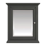 Windlowe 24 in. x 28 in. Surface-Mount Medicine Cabinet in Gray - Super Arbor
