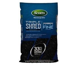 Scotts Nature Scapes Triple Shred 1.5-cu ft Black Mulch